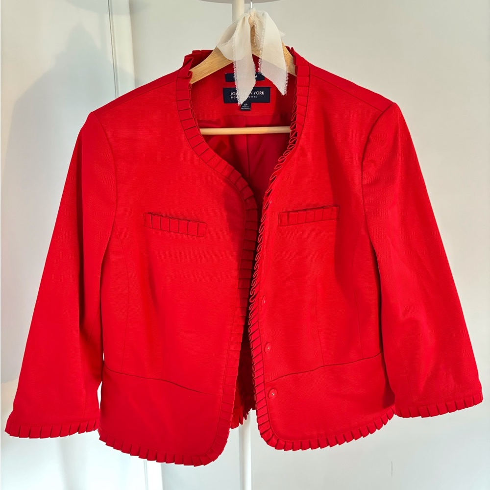 Jones New York Red Blazer